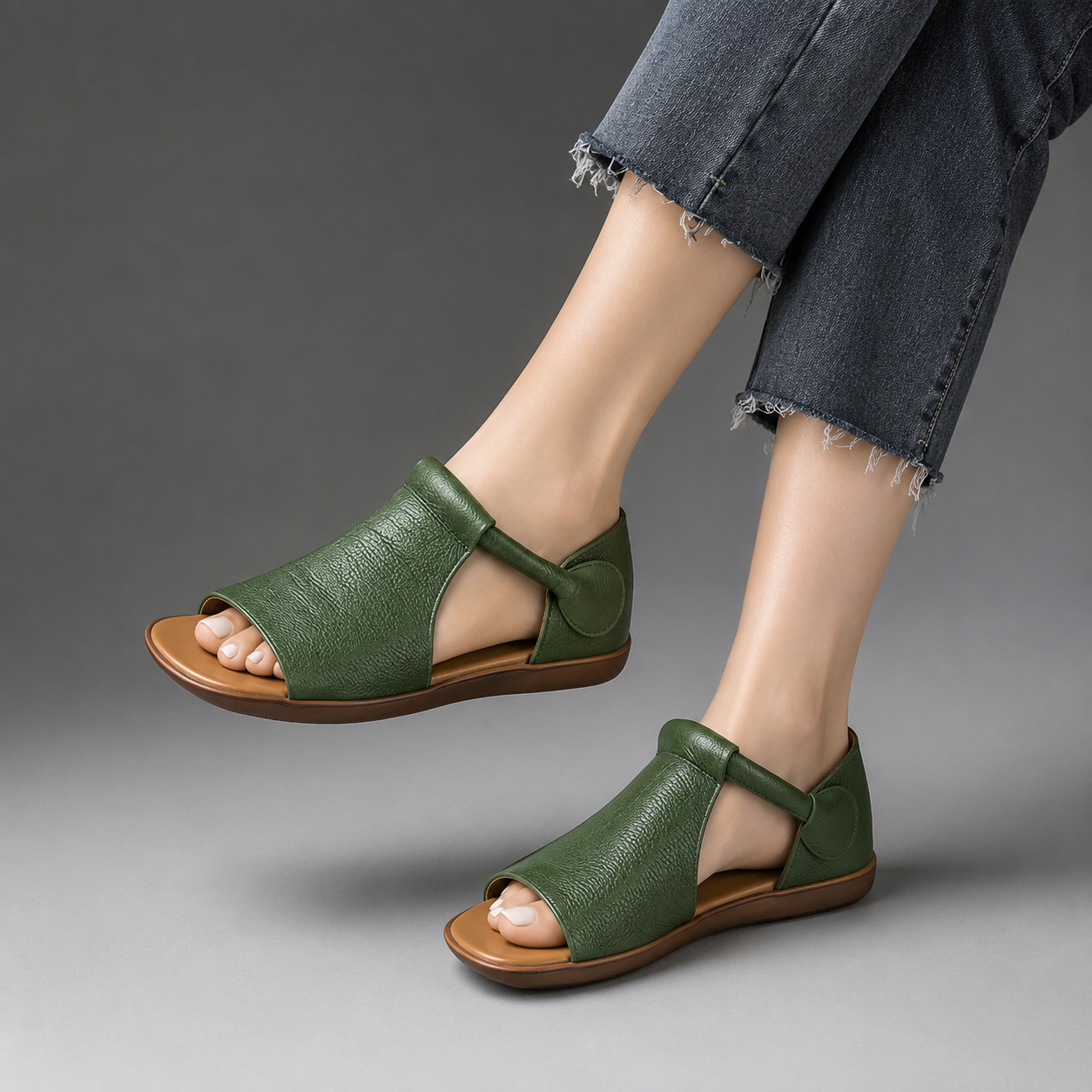 MOREAU LYON | SANDALES À BRIDES NOUÉES POUR FEMME