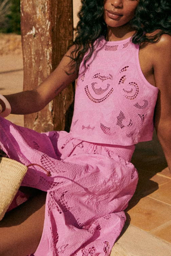 Ensemble Dentelle Aérée Alica