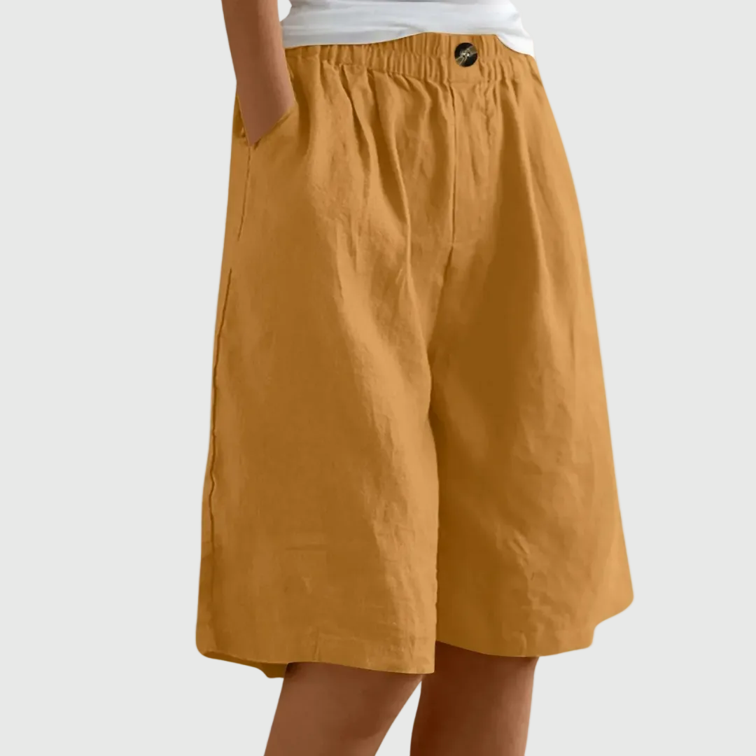 Shorts Amples Taille Élastique Ella
