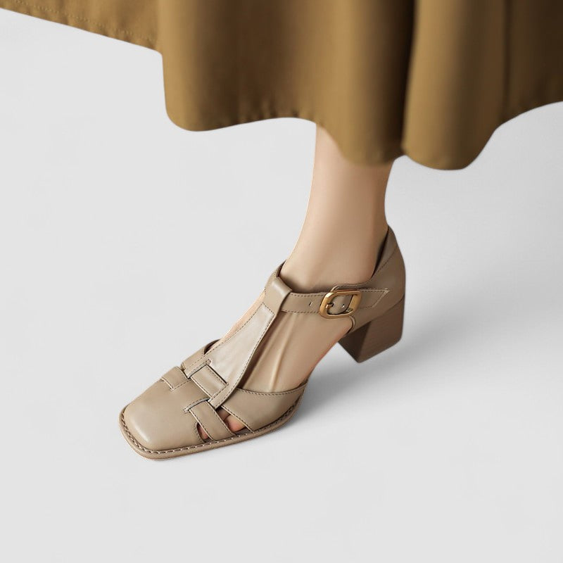 Scarlett – Talons Bloc Orthopédiques à T