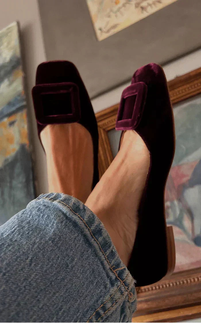 Noë™ | Mocassins en Daim avec Design