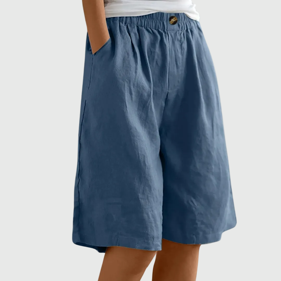 Shorts Amples Taille Élastique Ella