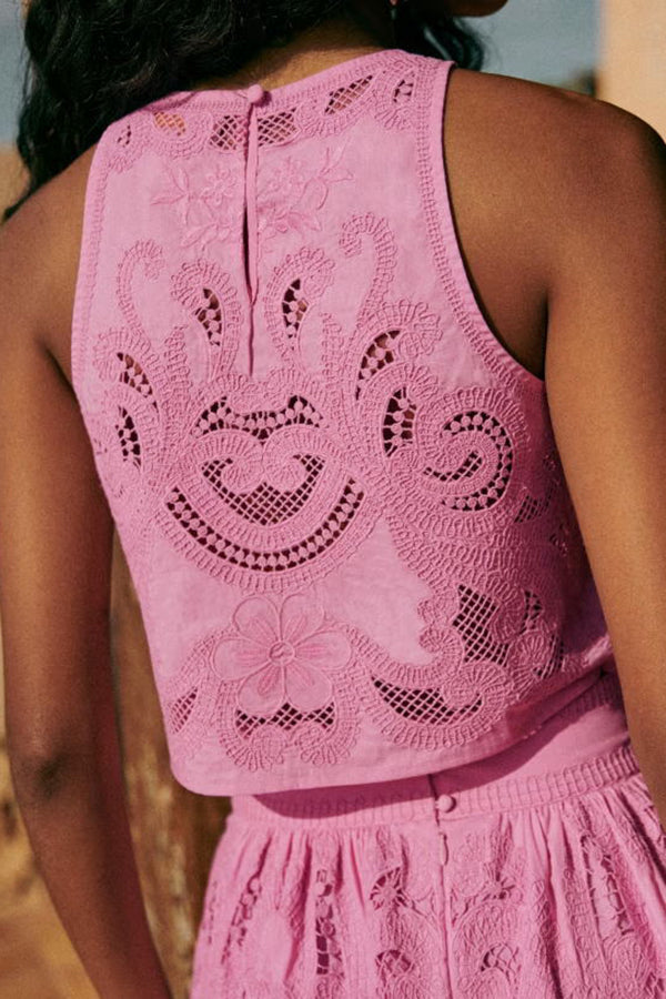 Ensemble Dentelle Aérée Alica