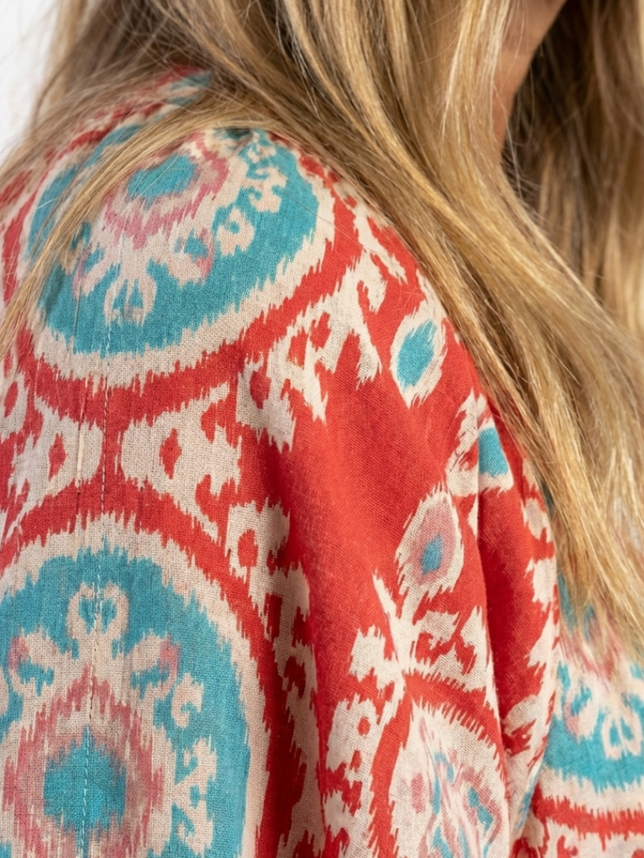 Robe midi à imprimé paisley Zaria