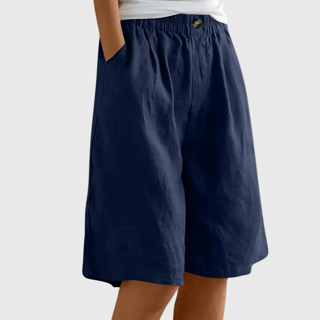 Shorts Amples Taille Élastique Ella