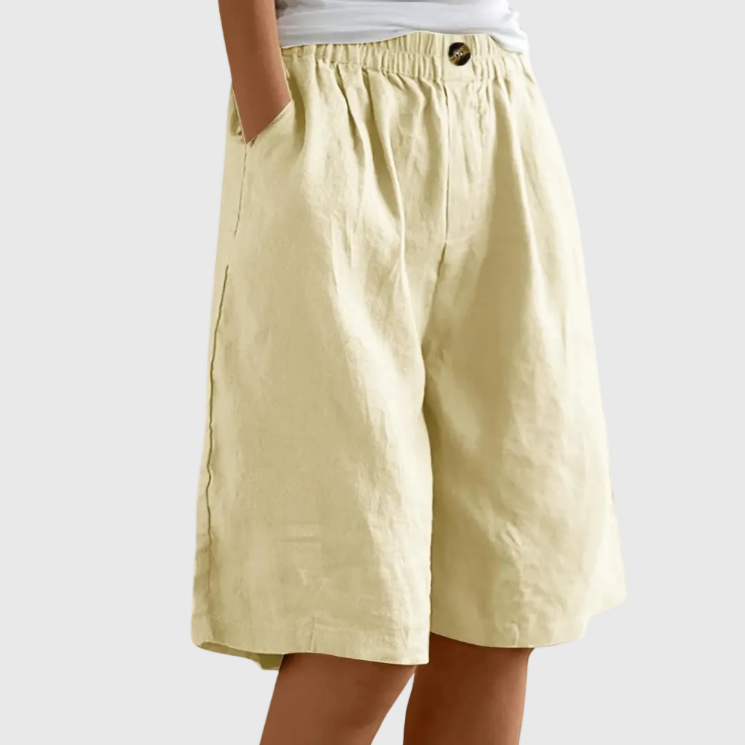 Shorts Amples Taille Élastique Ella
