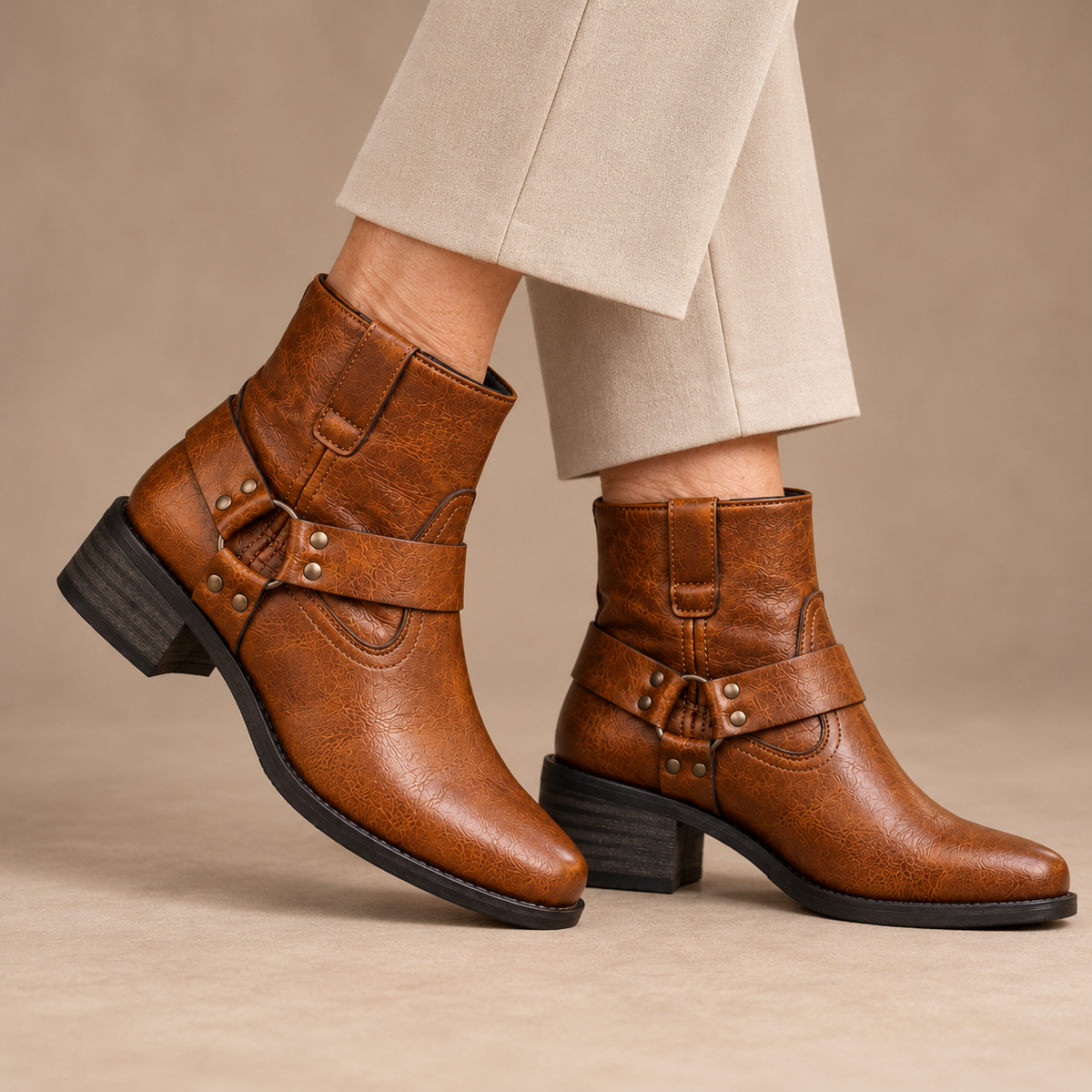 Matthias | Bottines Chelsea élégantes en cuir véritable de qualité