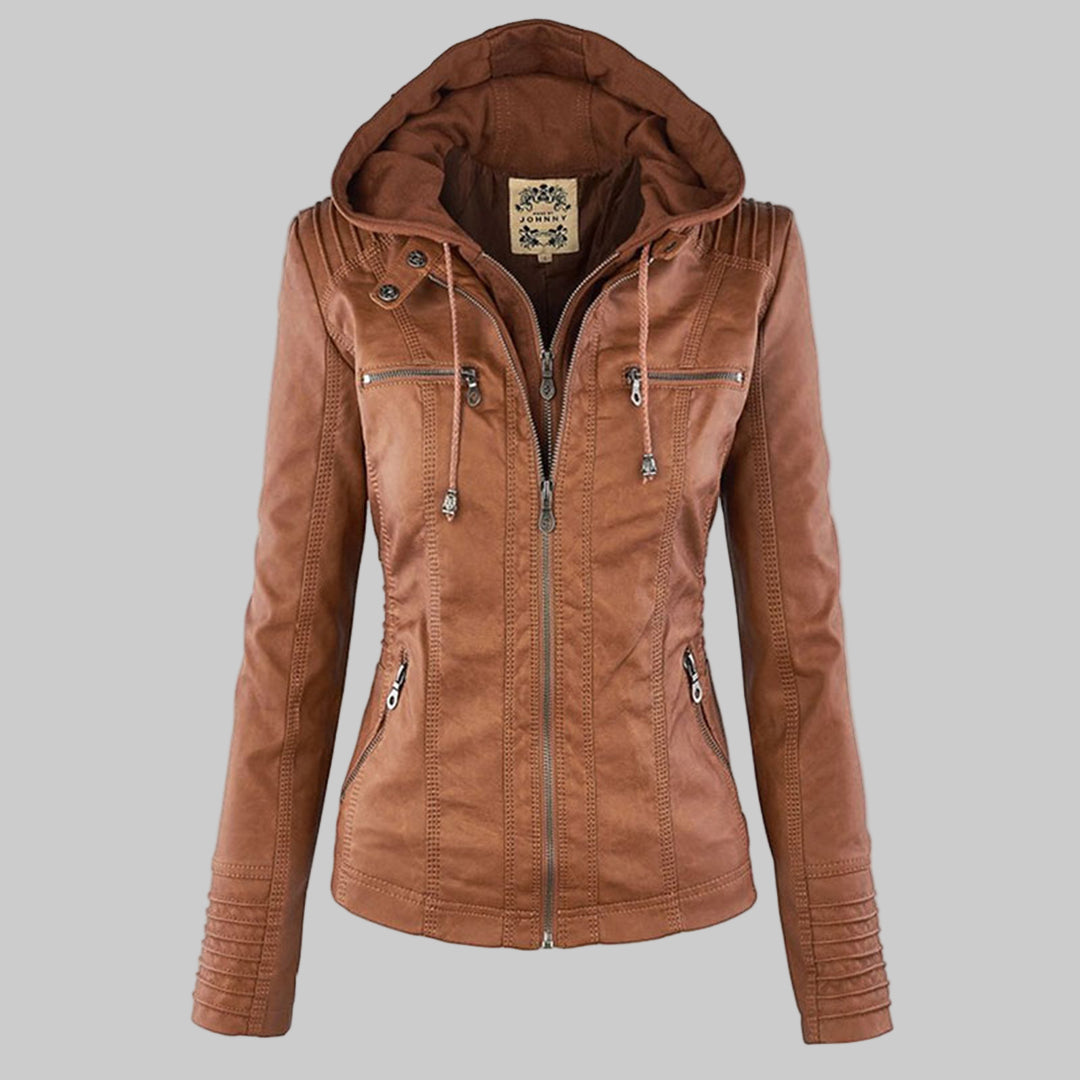 Callista | Veste motarde à capuche