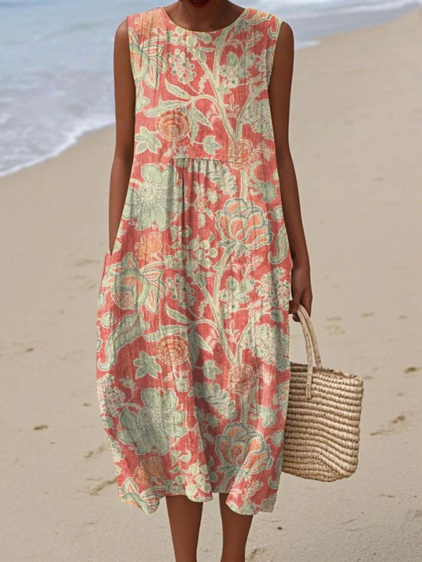 Beth™ | Robe Midi Florale