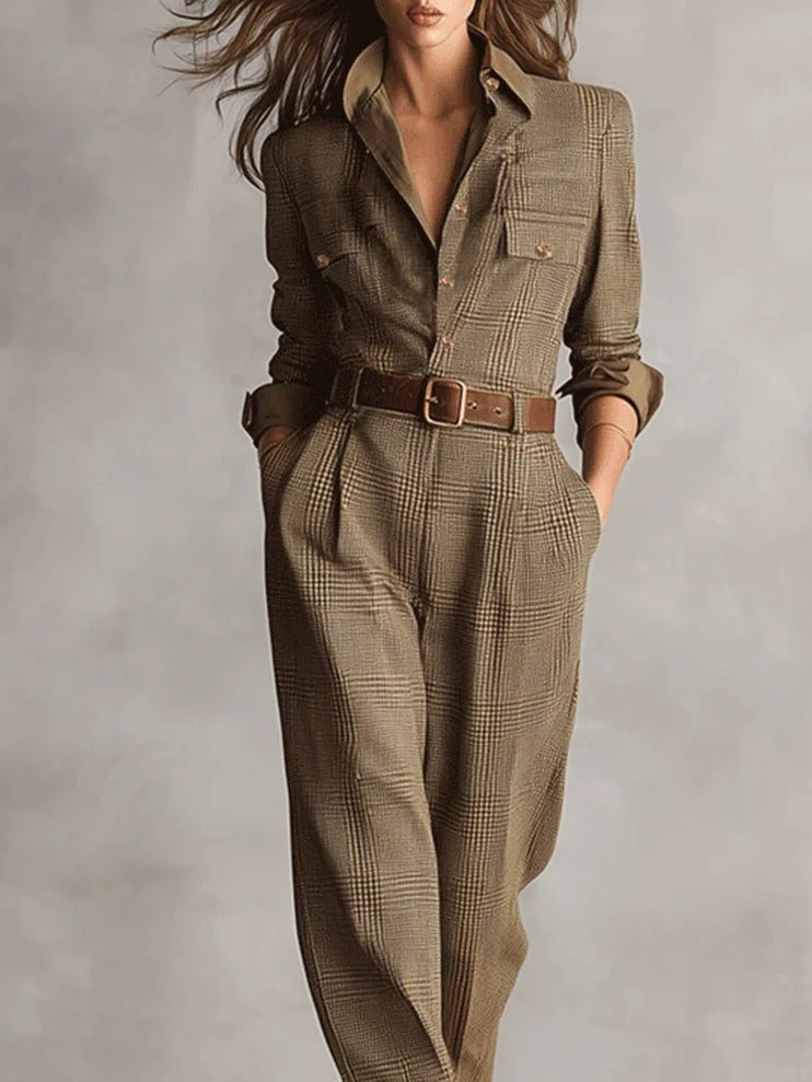 Ensemble Élégante Chic Marine