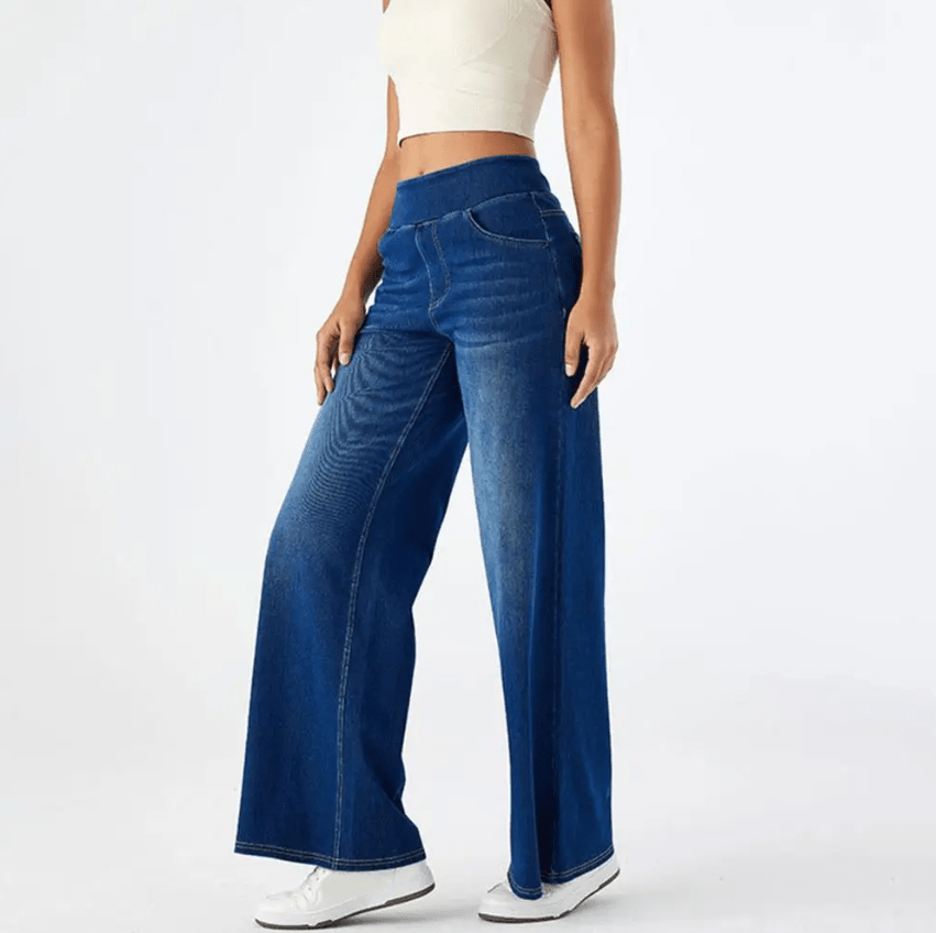 PANTALON CONFORTABLE AVEC TAILLE ÉLASTIQUE
