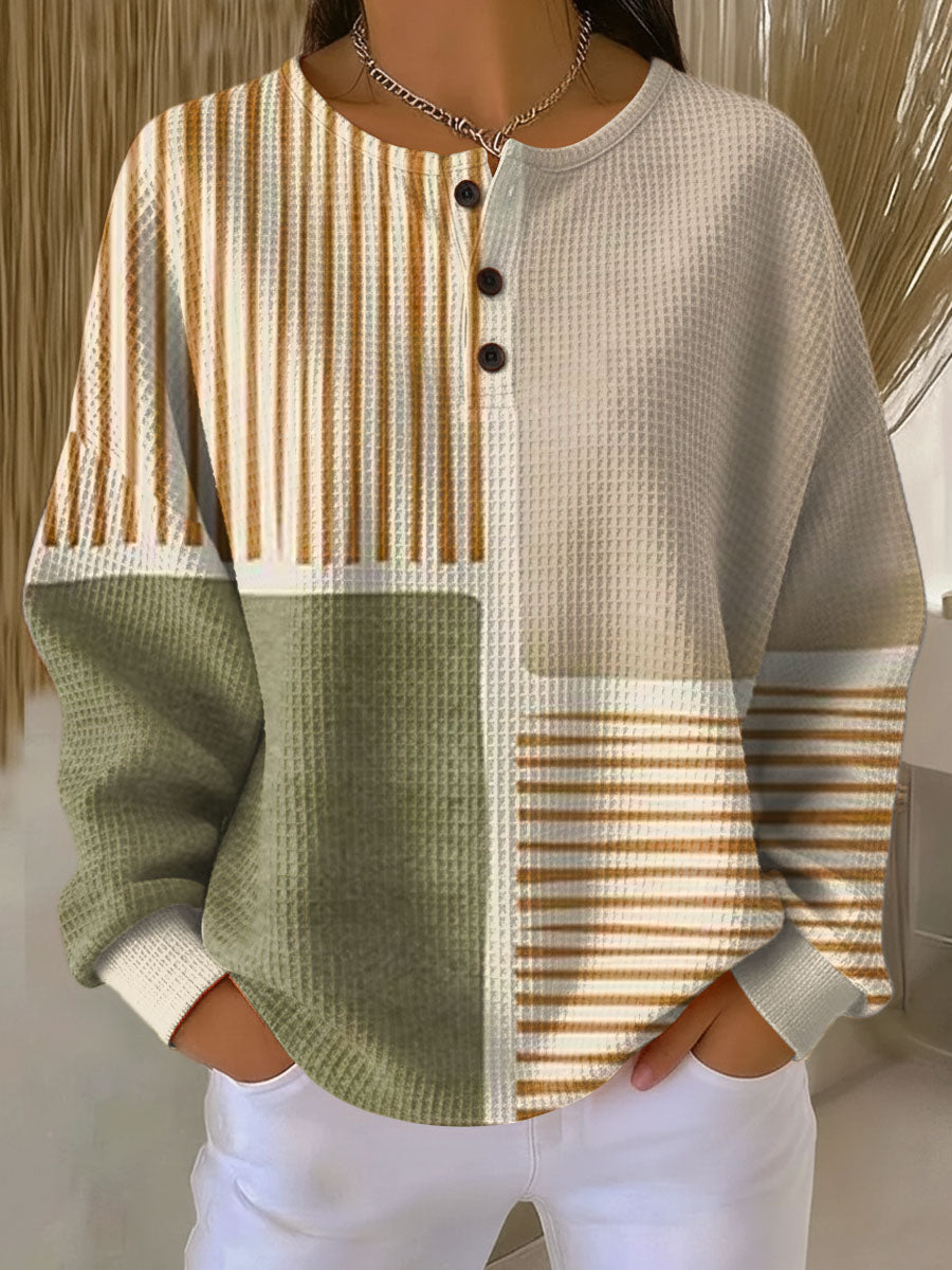 Margaux | Pull patchwork chaud et doux