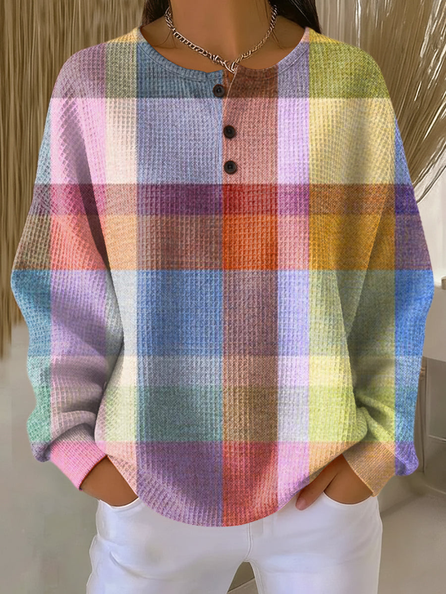 Margaux | Pull patchwork chaud et doux