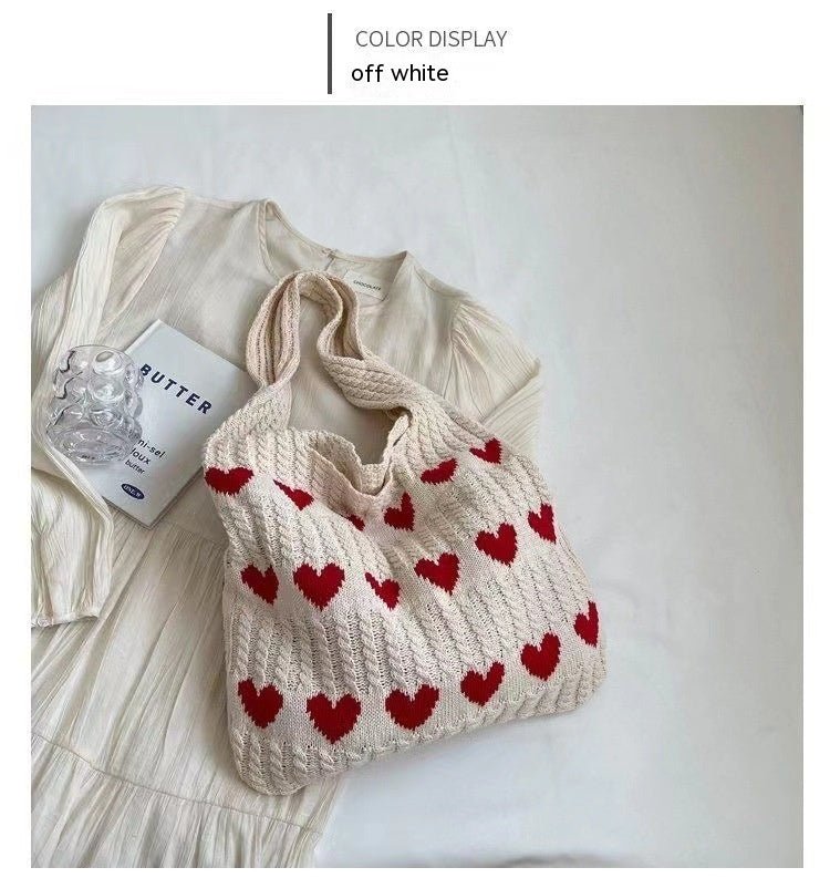 SAC HEARTKNIT