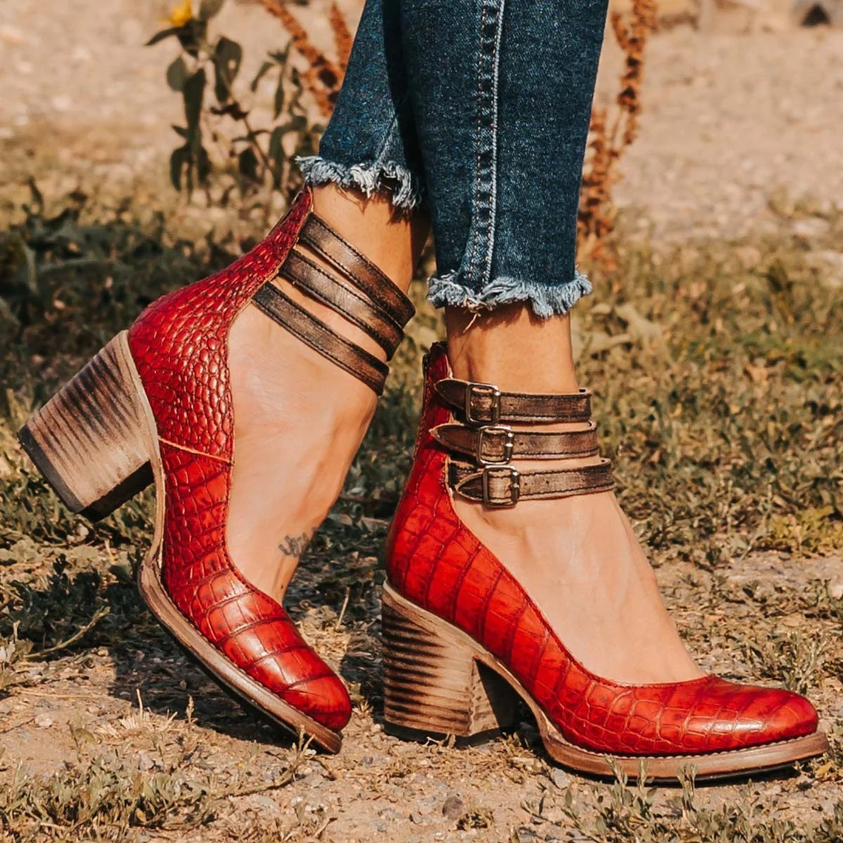 Bottines Élégance Western Chic