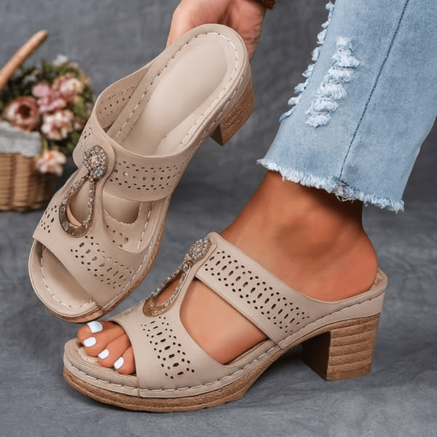 Sandales Orthopédiques Confortables Isabelle