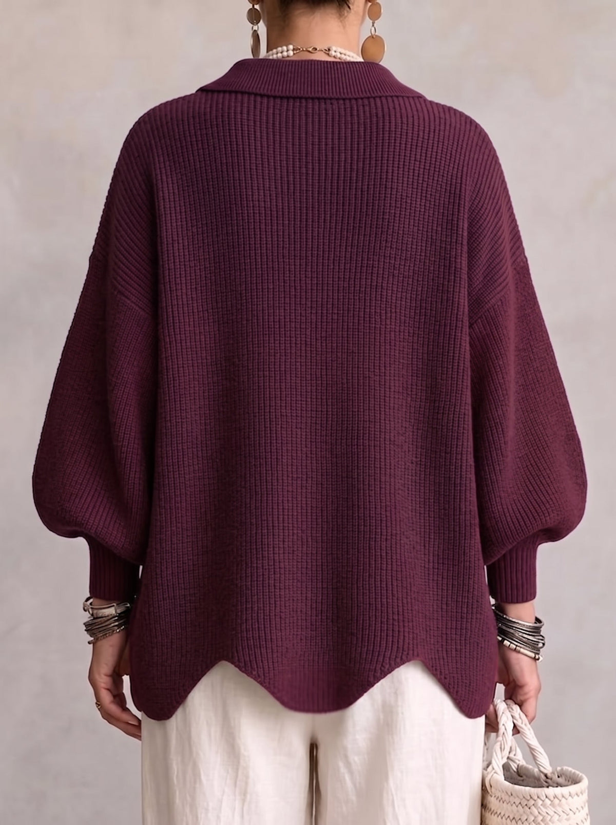 Annabel | Le Cardigan aux Boutons Dorés