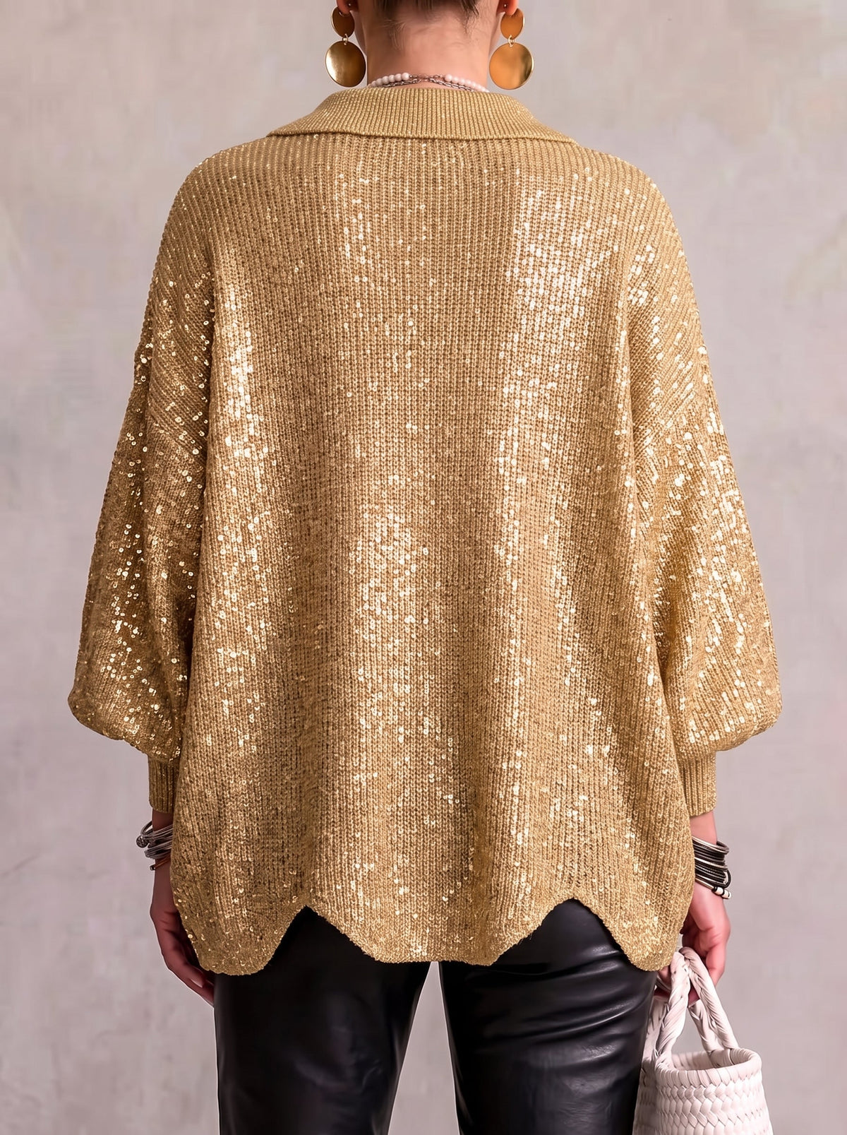 Annabel | Le Cardigan aux Boutons Dorés