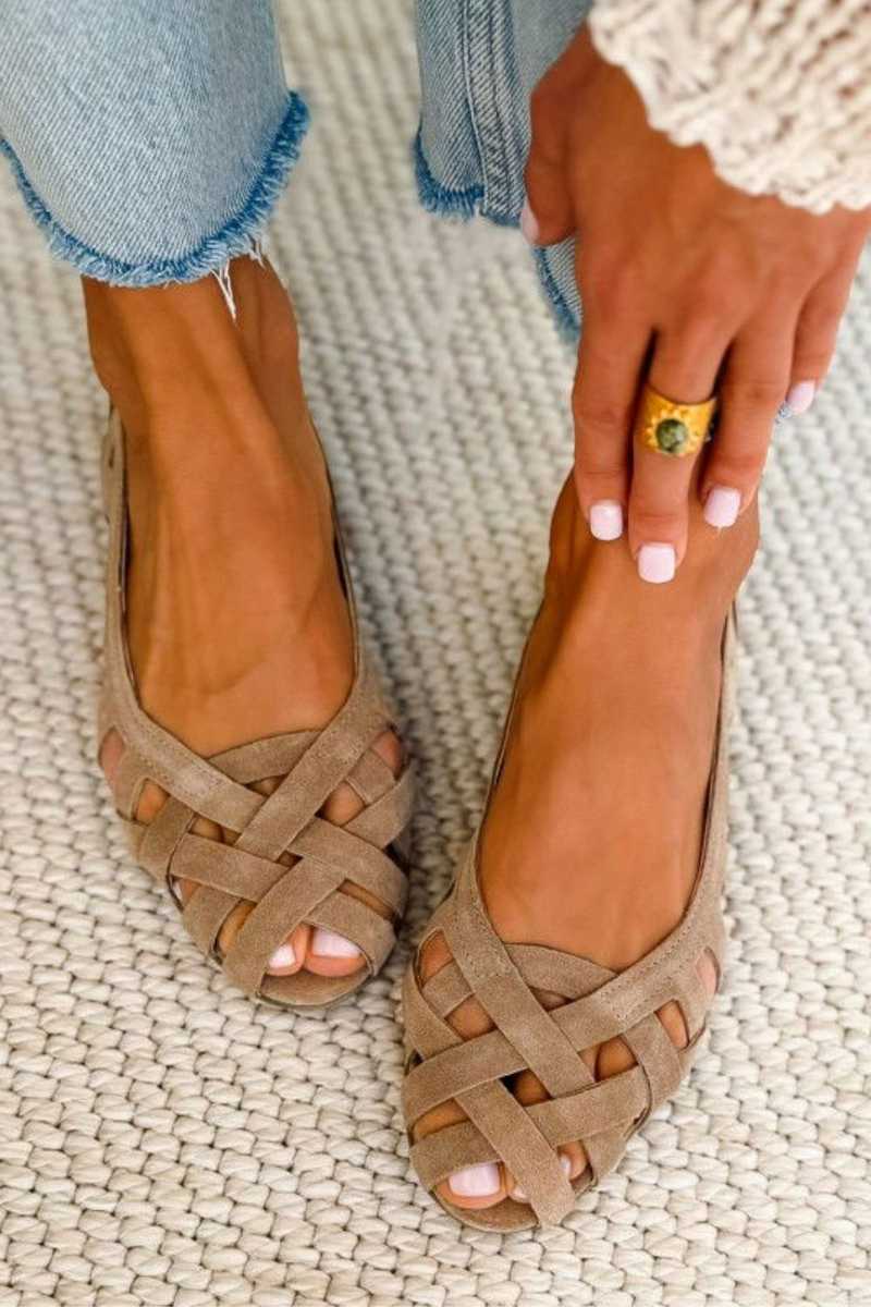 Caterina | Sandales tressées orthopédiques