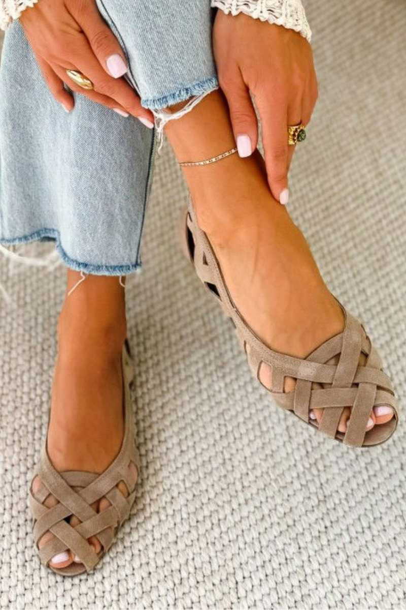 Caterina | Sandales tressées orthopédiques
