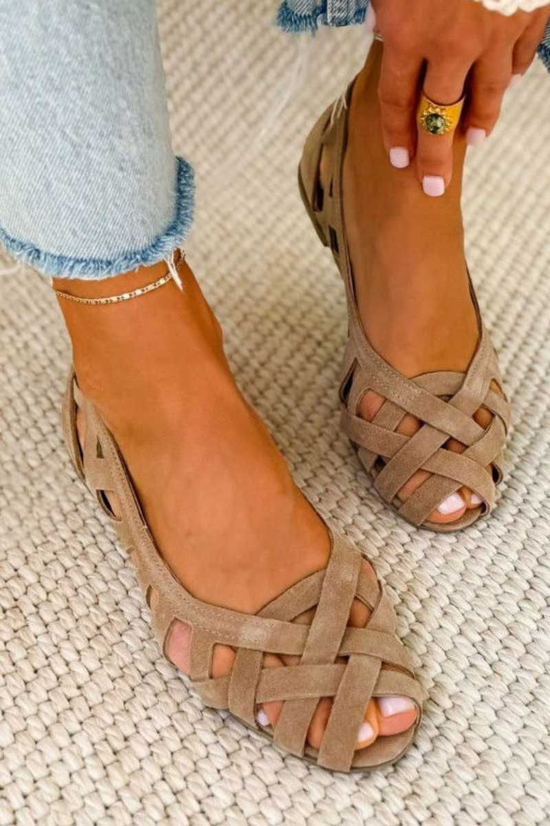 Caterina | Sandales tressées orthopédiques